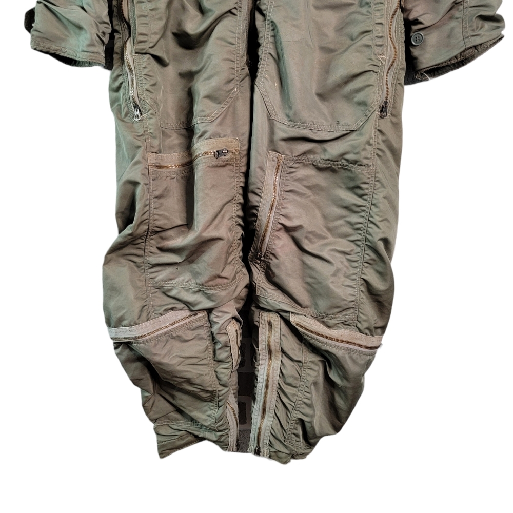 United States Airforce USAF Vintage Miltary Flying Flight Suit coverall Size M - Picture 2 of 16